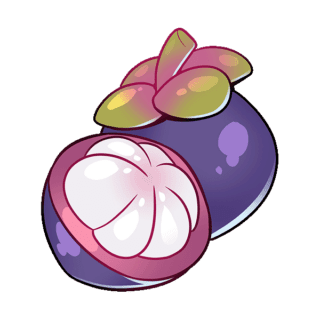 Mangosteen Illustration | Uwajimaya